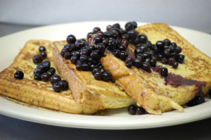 French Toast & Blueberries