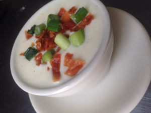 Baked Potato Soup. Limited time only!