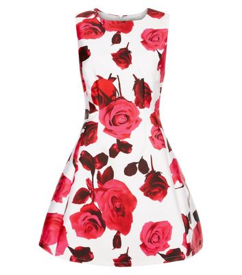 AX Paris Robe patineuse crème à imprimé floral 3k0a6Jc6 AX Paris Robe patineuse crème à imprimé floral 3k0a6Jc6