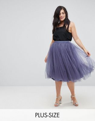 Little Mistress Plus Little Mistress Plus Jupe milongue en tulle Dm3N5oGW