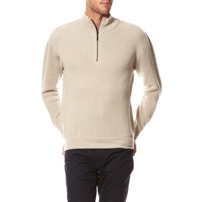 Armor lux Pull en laine vierge pierre 0VFB2uZE