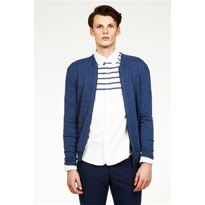 Misericordia Profeta Cartigan bleu marine NEseeD0M