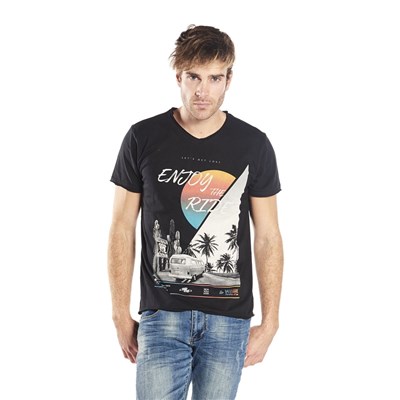 Deeluxe Enjoy T-shirt manches courtes noir JwJcdYfI Deeluxe Enjoy T-shirt manches courtes noir JwJcdYfI