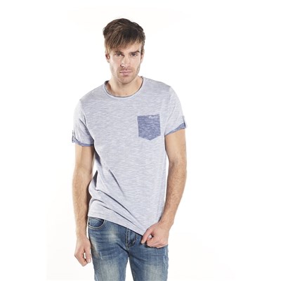 Deeluxe Wyatt T-shirt avec poche poitrine bleu l1sJJuat Deeluxe Wyatt T-shirt avec poche poitrine bleu l1sJJuat