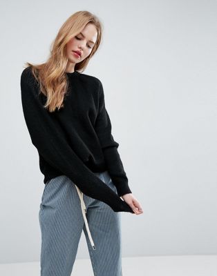 Pull ras de cou en maille duveteuse BSNxxXLk Pull ras de cou en maille duveteuse BSNxxXLk