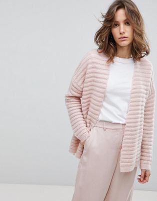 Selected Selected Femme Cardigan côtelé en tricot 4y96rif9