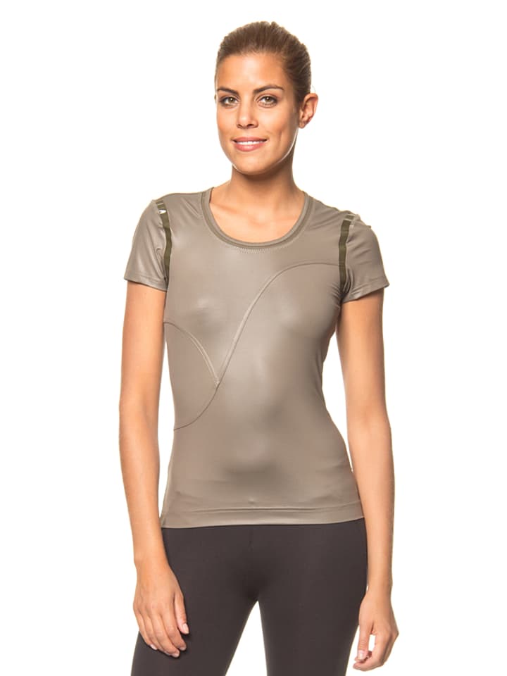Adidas T-shirt fonctionnel kaki hFUifqA2